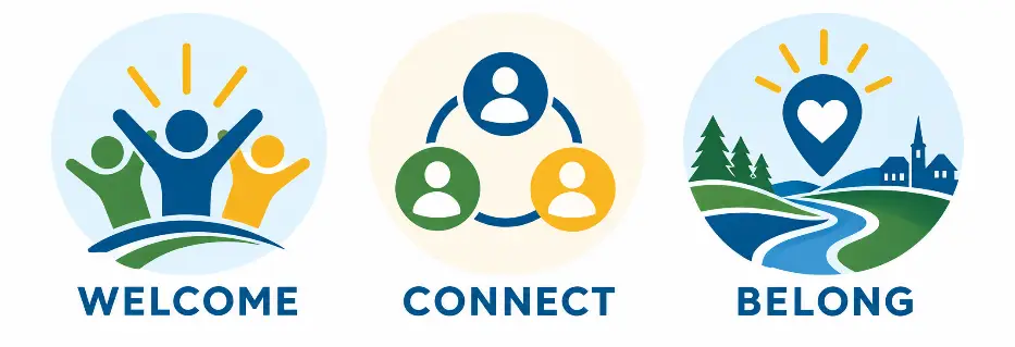 Welcome, Connect, Belong